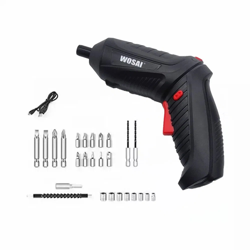 Portable Mini Cordless Precision Rechargeable Electric Screwdriver Set