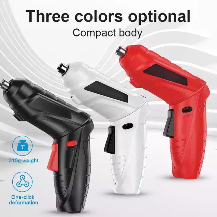 Portable Mini Cordless Precision Rechargeable Electric Screwdriver Set