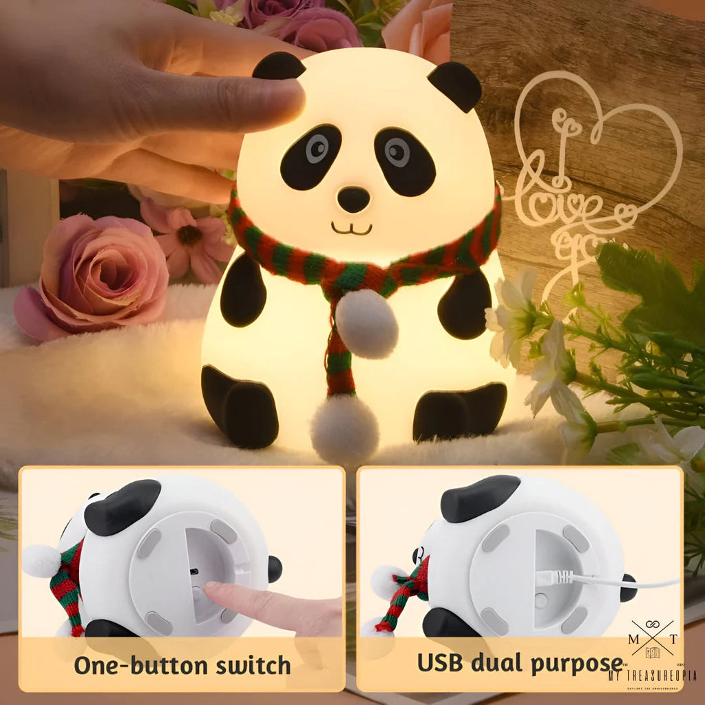 Panda Silicone Night Lamp