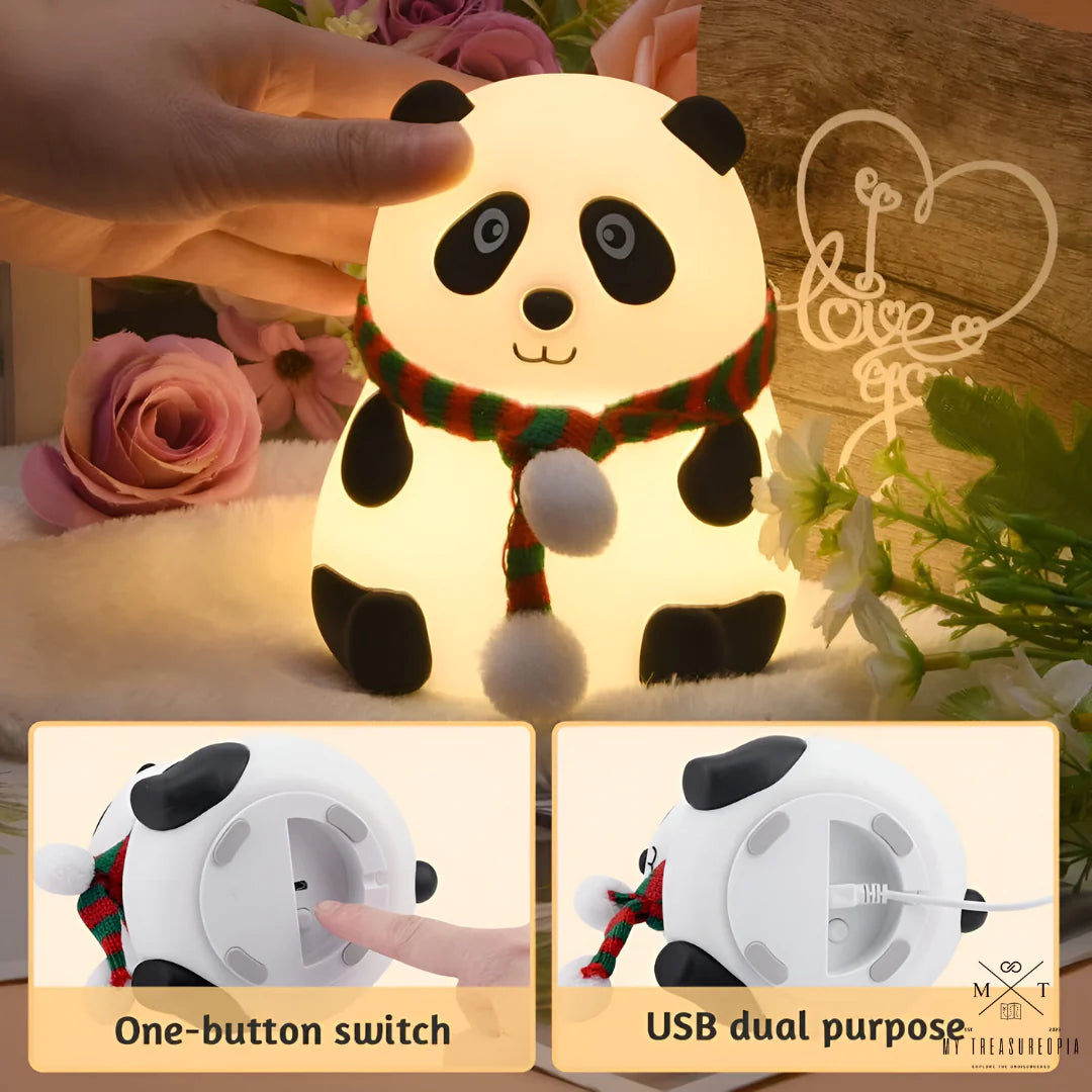 Panda Silicone Night Lamp