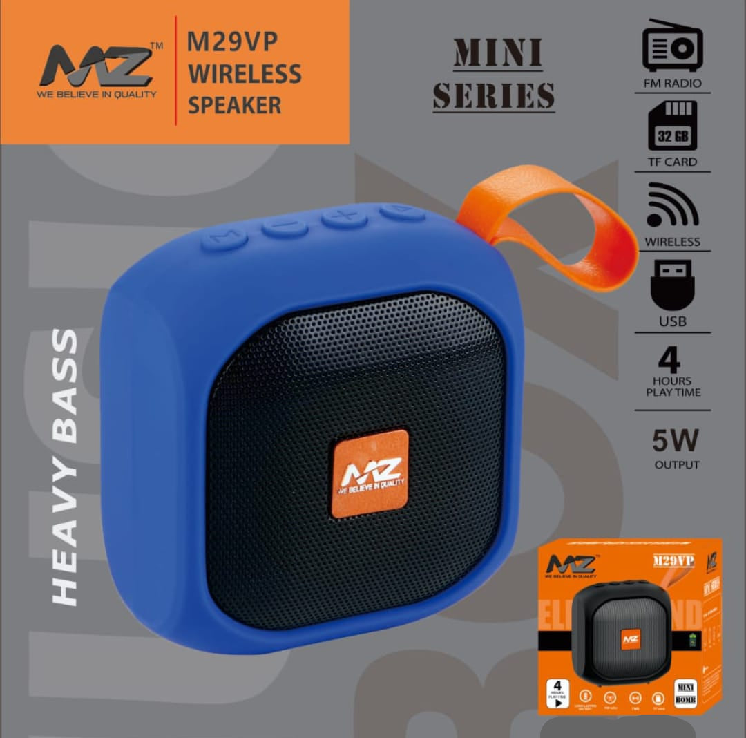 VP Mini Wireless Speaker – Style Meets Sound in Your Palm!