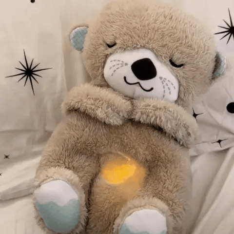 Breathing &amp; Cuddling Teddy Bear